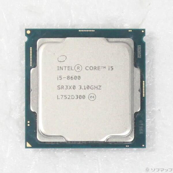 〔中古〕intel(インテル) Core i5 8600 〔3.1GHz／LGA 1151〕〔377-ud〕 | 