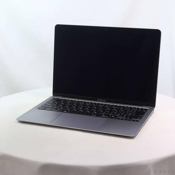 〔中古〕Apple(アップル) MacBook Air 13.3-inch Late-2020 MGN63J／A Apple M1 8コアCPU_7コアGPU 8GB SSD256GB スペースグレイ 〔26.3 Tahoe〕〔371-ud〕 | 