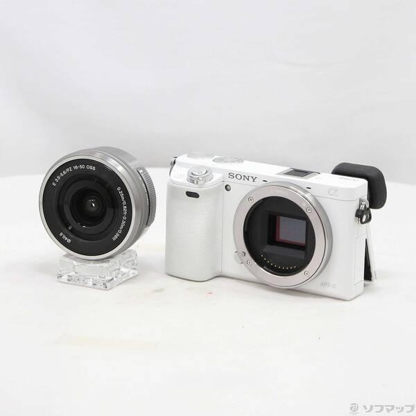 〔中古〕SONY(ソニー) α6000 パワーズームレンズキット W ILCE-6000L〔349-ud〕 | 