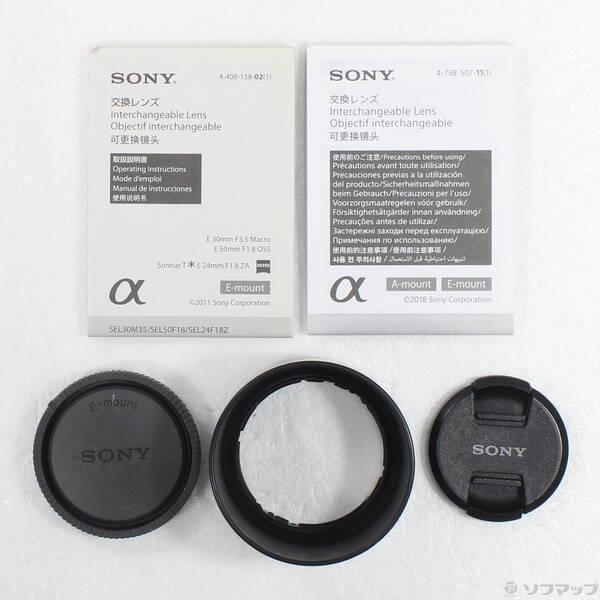 〔中古〕SONY(ソニー) E 50mm F1.8 OSS ブラック (SEL50F18B) (Eレンズ)〔305-ud〕 |  | 04