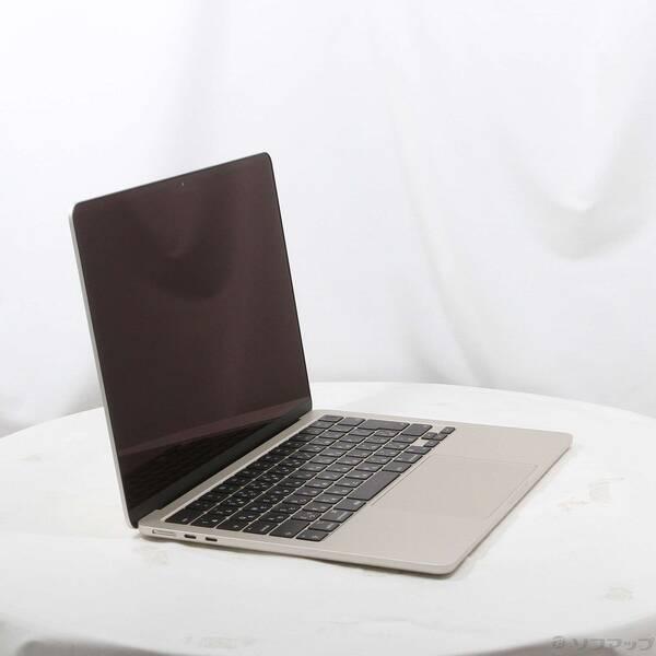 〔中古〕Apple(アップル) MacBook Air 13.6-inch Mid-2022 MLY13J／A Apple M2 8コアCPU_8コアGPU 8GB SSD256GB スターライト 〔26.3 Tahoe〕〔377-ud〕 |  | 03