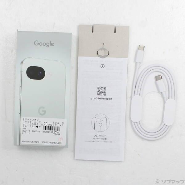 〔中古〕GOOGLE(グーグル) Google Pixel 10a 128GB フォグ GV0BP docomo SIMフリー〔198-ud〕 |  | 04