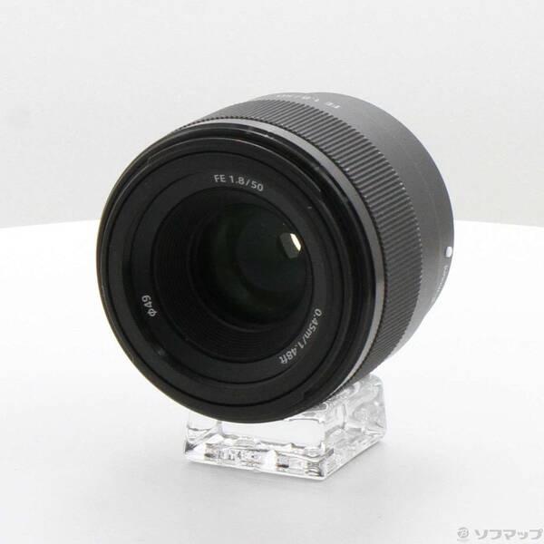 〔中古〕SONY(ソニー) FE 50mm F1.8 ブラック SEL50F18F〔262-ud〕 | 