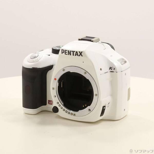 〔中古〕PENTAX(ペンタックス) K-x (ホワイト) ボディ (1240万画素／SDHC)〔262-ud〕 | 