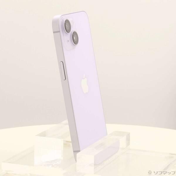 〔中古〕Apple(アップル) iPhone14 256GB パープル MPW93J／A SIMフリー〔349-ud〕 |  | 03