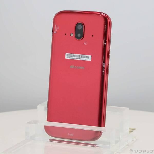 〔中古〕FCNT らくらくスマートフォン 64GB ピンク F-52B docomo SIMフリー〔349-ud〕 | 