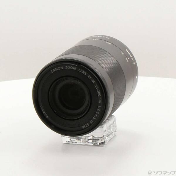 〔中古〕Canon(キヤノン) EF-M 55-200mm F4.5-6.3 IS STM グラファイト〔349-ud〕 | 