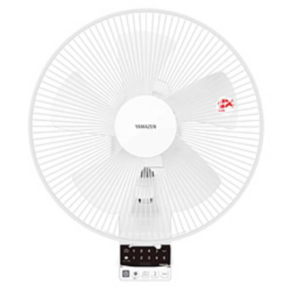 〔中古〕ヤマゼン 30cm DCモーター搭載　壁掛式扇風機　リモコン YAMAZEN YWRX-BGD307 ［DCモーター搭載 ／リモコン付き］ 〔箱破損品〕〔198-ud〕 | 