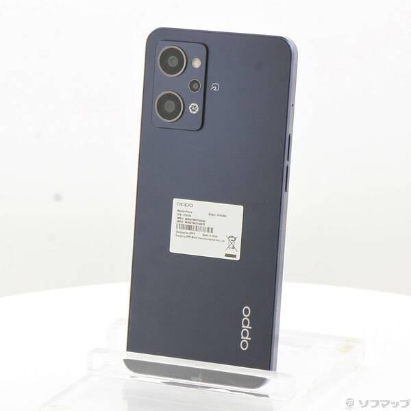 〔中古〕OPPO(オッポ) OPPO Reno7 A 128GB スターリーブラック CPH2353 SIMフリー〔258-ud〕 | 