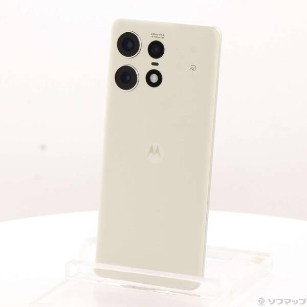 〔中古〕Motorola(モトローラ) motorola edge 50s pro 256GB バニラクリーム MOSAH3 Softbank SIMフリー〔251-ud〕 | 