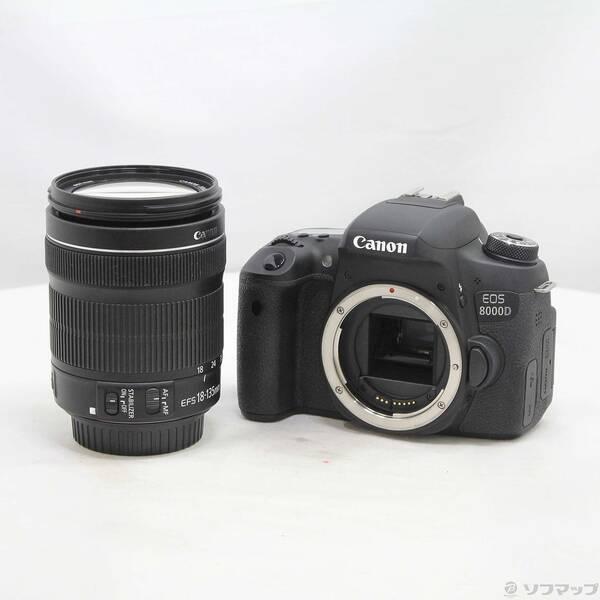 〔中古〕Canon(キヤノン) EOS 8000D EF-S18-135 IS STM レンズキット (2420万画素／SDXC)〔344-ud〕 | 