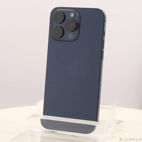 〔中古〕Apple(アップル) iPhone15 Pro Max 512GB ブルーチタニウム MU6X3J／A SIMフリー〔352-ud〕 | 