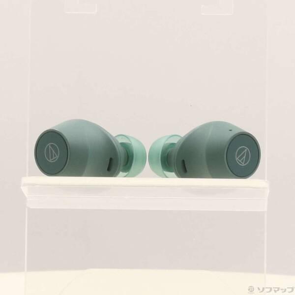 〔中古〕audio-technica(オーディオテクニカ) ATH-CKS30TW+GR エバーグリーン〔348-ud〕 | 