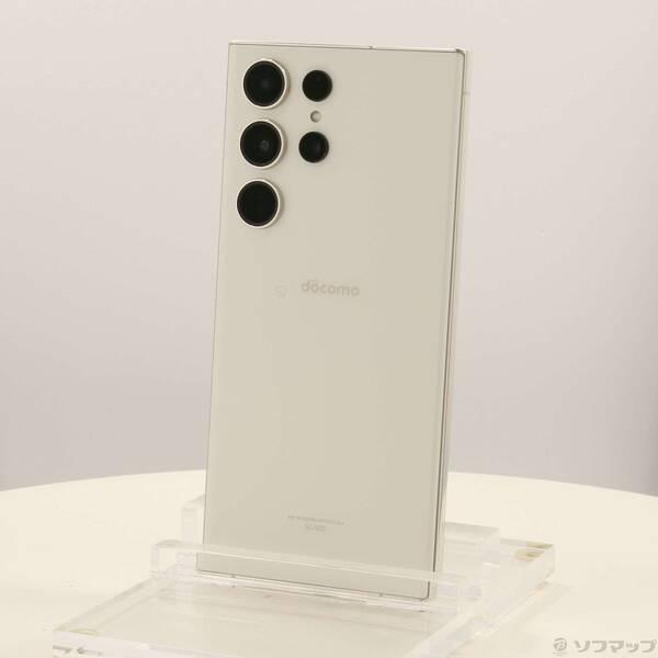 〔中古〕SAMSUNG(サムスン) Galaxy S23 Ultra 256GB クリーム SC-52D docomo SIMフリー〔258-ud〕 | 