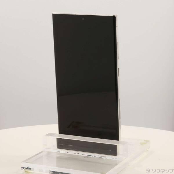 〔中古〕SAMSUNG(サムスン) Galaxy S23 Ultra 256GB クリーム SC-52D docomo SIMフリー〔258-ud〕 |  | 02