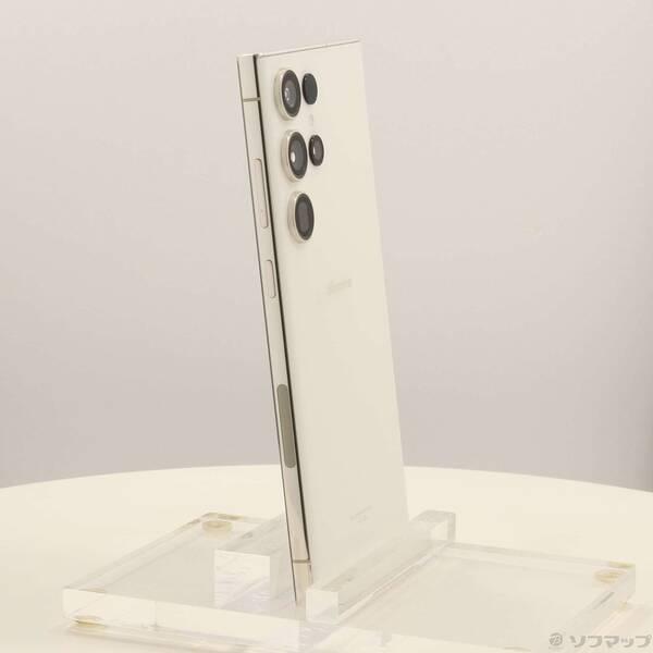 〔中古〕SAMSUNG(サムスン) Galaxy S23 Ultra 256GB クリーム SC-52D docomo SIMフリー〔258-ud〕 |  | 03