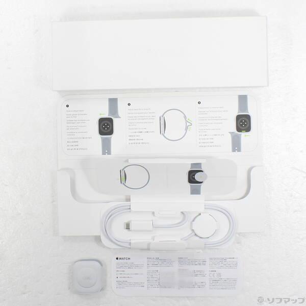 〔中古〕Apple(アップル) Apple Watch Series 9 GPS + Cellular 41mm シルバーアルミニウムケース ストームブルースポーツバンド〔352-ud〕 |  | 04