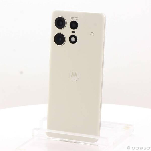 〔中古〕Motorola(モトローラ) motorola edge 50s pro 256GB バニラクリーム MOSAH3 Softbank SIMフリー〔251-ud〕 | 