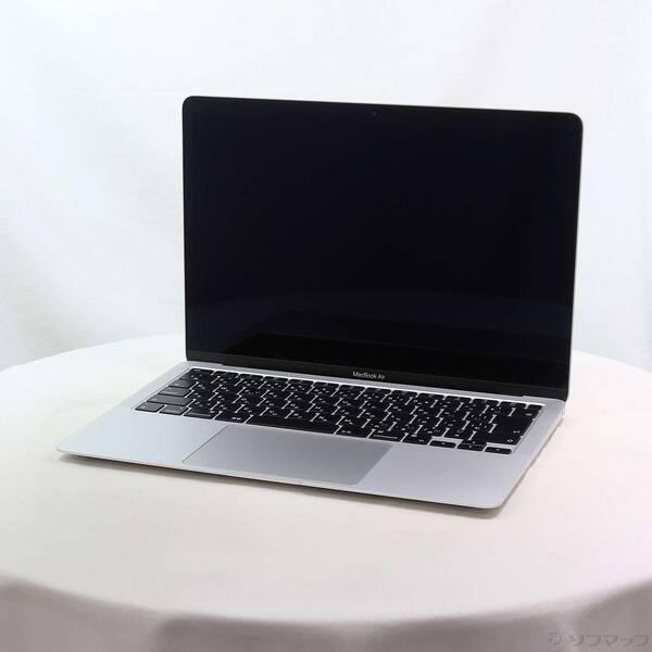 〔中古〕Apple(アップル) MacBook Air 13.3-inch Late-2020 MGN93J／A Apple M1 8コアCPU_7コアGPU 8GB SSD256GB シルバー 〔26.3 Tahoe〕〔297-ud〕 | 