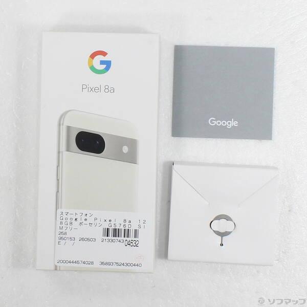〔中古〕au Google Pixel 8a 128GB ポーセリン G576D SIMフリー〔262-ud〕 |  | 04