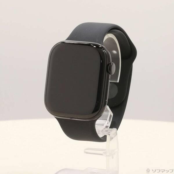 〔中古〕Apple(アップル) Apple Watch Series 11 GPS + Cellular 46mm ジェットブラックアルミニウムケース ブラックスポーツバンド〔198-ud〕 | 