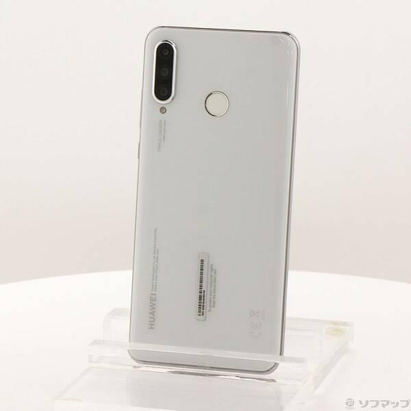 〔中古〕HUAWEI(ファーウェイ) HUAWEI P30 lite 64GB パールホワイト HWSEC3 Y!mobile〔348-ud〕 | 