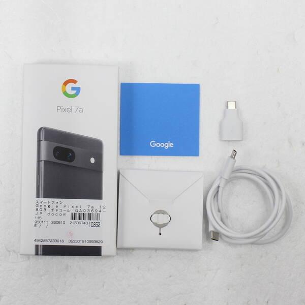 中古〕GOOGLE(グーグル) Google Pixel 7a 128GB チャコール GA03694-JP