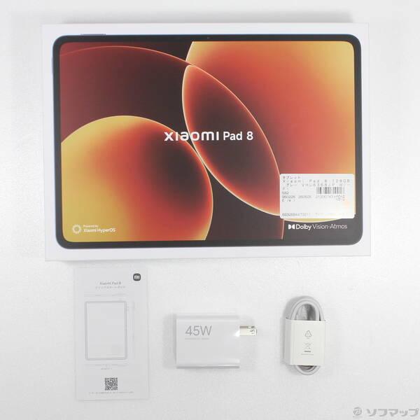 〔中古〕XIAOMI Xiaomi Pad 8 128GB グレー VHU6368JP Wi-Fi〔377-ud〕 |  | 04