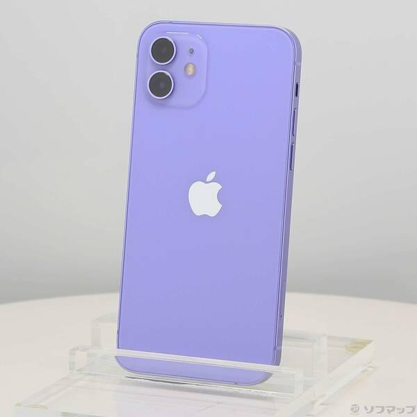 〔中古〕Apple(アップル) iPhone12 128GB パープル MJNJ3J／A SIMフリー〔352-ud〕 | 