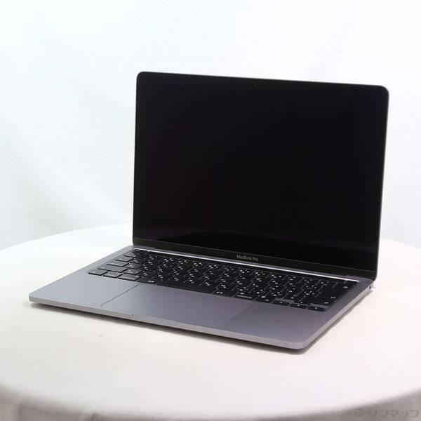 〔中古〕Apple(アップル) MacBook Pro 13.3-inch Mid-2022 MNEH3J／A Apple M2 8コアCPU_10コアGPU 8GB SSD256GB スペースグレイ 〔26.1 Tahoe〕〔377-ud〕 | 