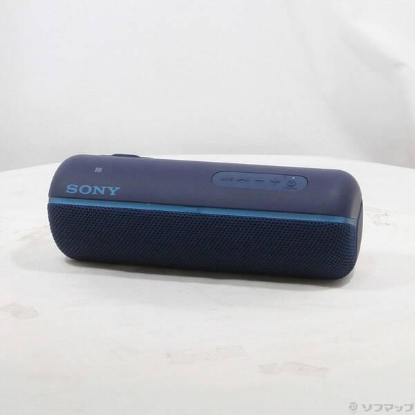 〔中古〕SONY(ソニー) ワイヤレスポータブルスピーカー SRS-XB22 (L) ブルー〔198-ud〕 | 