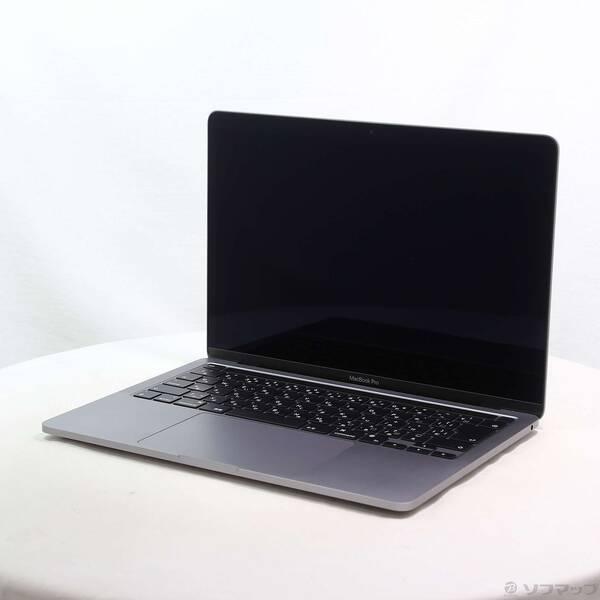 〔中古〕Apple(アップル) MacBook Pro 13.3-inch Late-2020 MYD82J／A Apple M1 8コアCPU_8コアGPU 8GB SSD256GB スペースグレイ 〔26.3 Tahoe〕〔297-ud〕 | 