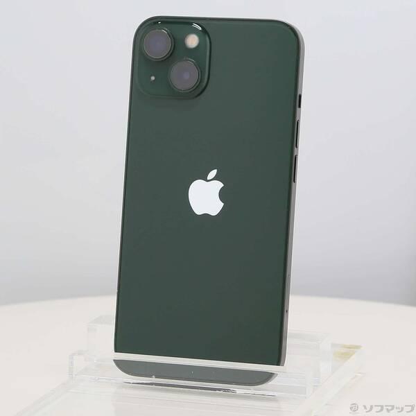 〔中古〕Apple(アップル) iPhone13 256GB グリーン MNGH3J／A SIMフリー〔258-ud〕 | 