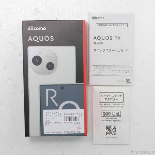〔中古〕SHARP(シャープ) AQUOS R9 256GB ホワイト SH-51E docomo SIMフリー〔258-ud〕 |  | 04