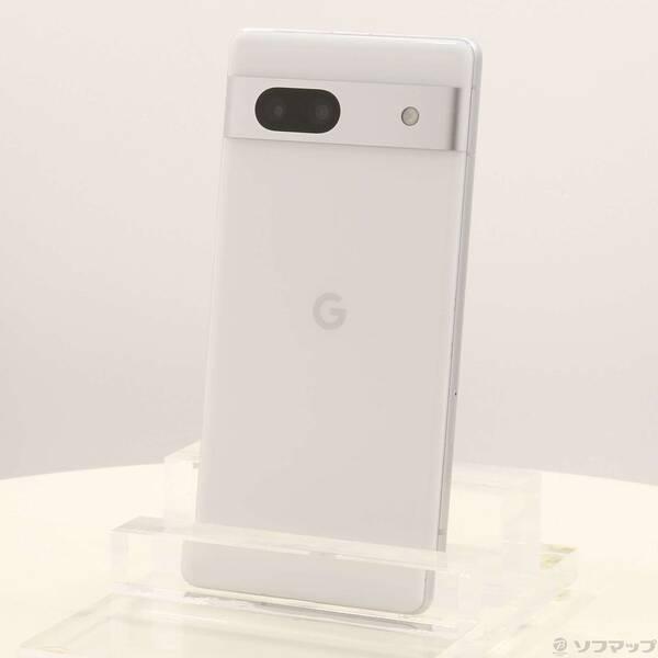 〔中古〕GOOGLE(グーグル) Google Pixel 7a 128GB スノー YMGOPIX7A Y!mobile SIMフリー〔349-ud〕 | 
