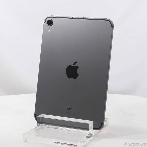 〔中古〕Apple(アップル) iPad mini 第6世代 256GB スペースグレイ MK8F3J／A SIMフリー〔352-ud〕 | 