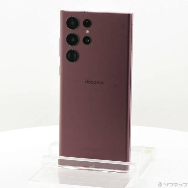 〔中古〕SAMSUNG(サムスン) Galaxy S22 Ultra 256GB バーガンディ SC-52C docomo SIMフリー〔348-ud〕 | 