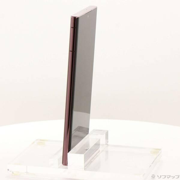 〔中古〕SAMSUNG(サムスン) Galaxy S22 Ultra 256GB バーガンディ SC-52C docomo SIMフリー〔348-ud〕 |  | 01