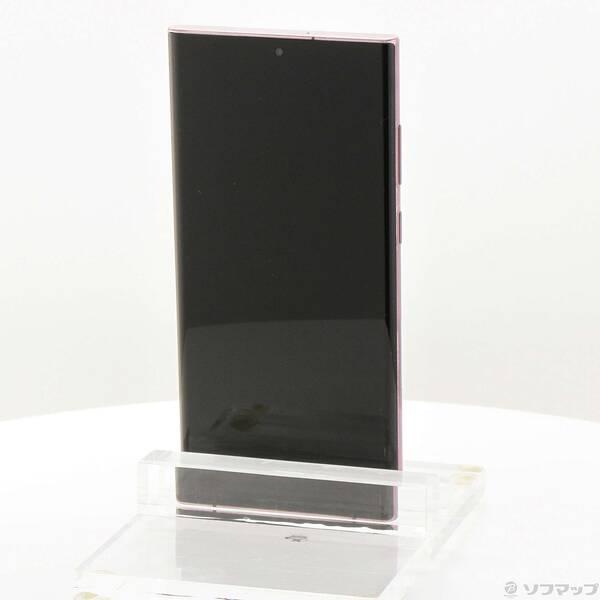 〔中古〕SAMSUNG(サムスン) Galaxy S22 Ultra 256GB バーガンディ SC-52C docomo SIMフリー〔348-ud〕 |  | 02