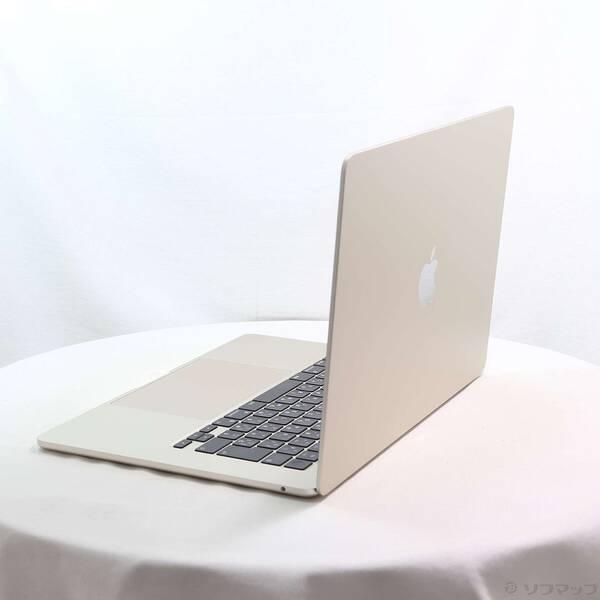 〔中古〕Apple(アップル) MacBook Air 15.3-inch Early-2024 MC9F4J／A Apple M3 8コアCPU_10コアGPU 16GB SSD256GB スターライト 〔26.3 Tahoe〕〔262-ud〕 |  | 01