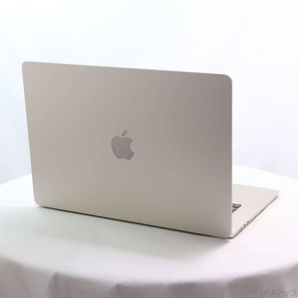〔中古〕Apple(アップル) MacBook Air 15.3-inch Early-2024 MC9F4J／A Apple M3 8コアCPU_10コアGPU 16GB SSD256GB スターライト 〔26.3 Tahoe〕〔262-ud〕 |  | 02