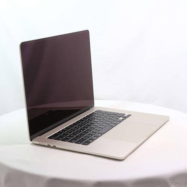 〔中古〕Apple(アップル) MacBook Air 15.3-inch Early-2024 MC9F4J／A Apple M3 8コアCPU_10コアGPU 16GB SSD256GB スターライト 〔26.3 Tahoe〕〔262-ud〕 |  | 03