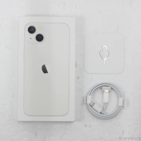 〔中古〕Apple(アップル) iPhone13 128GB スターライト MLND3J／A SIMフリー〔196-ud〕 |  | 04