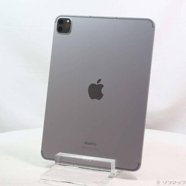 〔中古〕Apple(アップル) iPad Pro 11インチ 第4世代 128GB スペースグレイ MNYC3J／A SIMフリー〔295-ud〕 | 