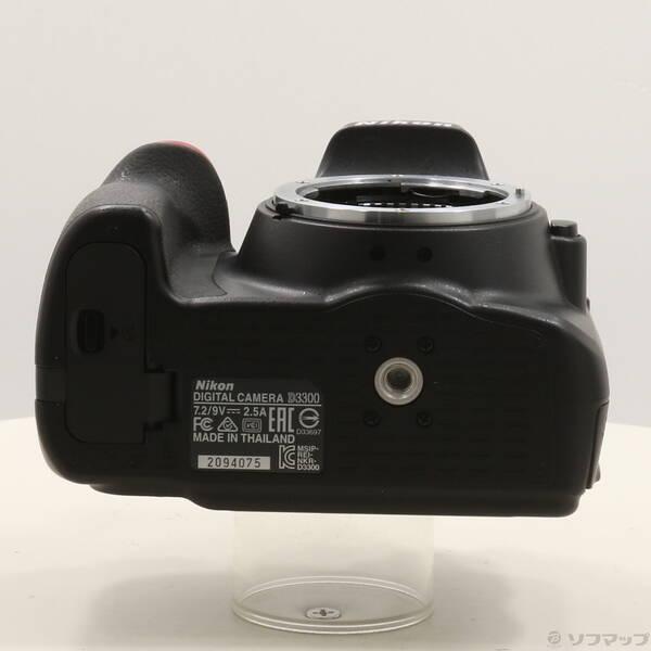 〔中古〕Nikon(ニコン) NIKON D3300 18-55 VRII レンズキット〔276-ud〕 |  | 04