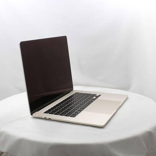 〔中古〕Apple(アップル) MacBook Air 15.3-inch Mid-2023 MQKU3J／A Apple M2 8コアCPU_10コアGPU 8GB SSD256GB スターライト 〔26.3 Tahoe〕〔258-ud〕 |  | 03