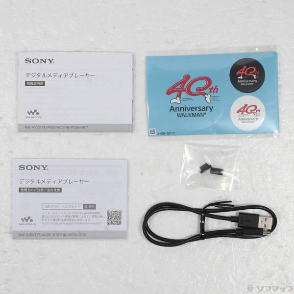 〔中古〕SONY(ソニー) WALKMAN A100シリーズ WALKMAN 40周年期間限定モデル メモリ16GB ブラック NW-A100TPS M〔262-ud〕 |  | 04