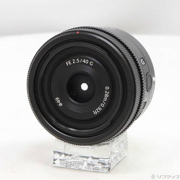 〔中古〕SONY(ソニー) 〔展示品〕 FE 40mm F2.5 G SEL40F25G〔269-ud〕 | 