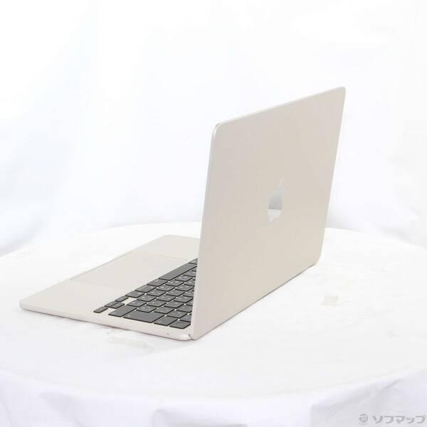 〔中古〕Apple(アップル) MacBook Air 13.6-inch Early-2024 MRXU3J／A Apple M3 8コアCPU_10コアGPU 8GB SSD512GB スターライト 〔26.3 Tahoe〕〔371-ud〕 |  | 01