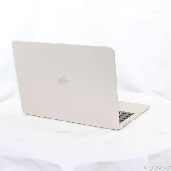 〔中古〕Apple(アップル) MacBook Air 13.6-inch Early-2024 MRXU3J／A Apple M3 8コアCPU_10コアGPU 8GB SSD512GB スターライト 〔26.3 Tahoe〕〔371-ud〕 |  | 02